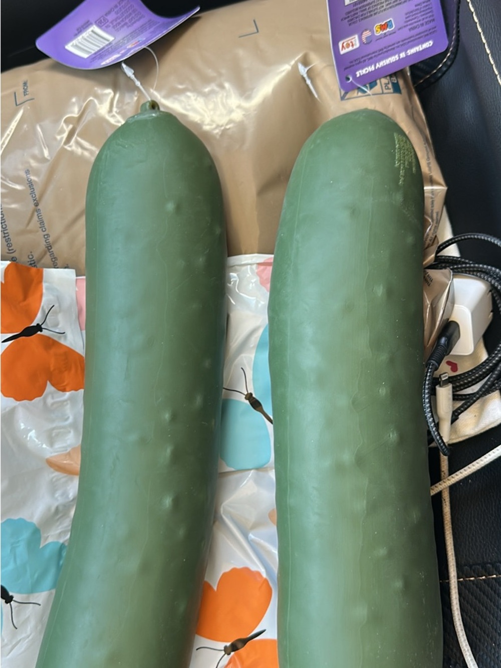 Jumbo pickle squishies